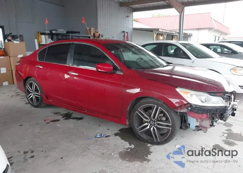 2017 Honda Accord Sport Se из США, поврежденный, VIN 1HGCR2F17HA193589